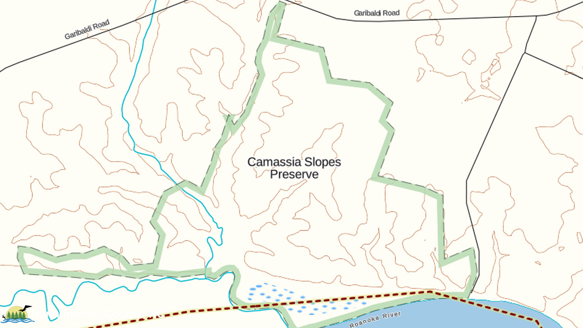 Camassia Slopes Preserve in Northampton County, NC